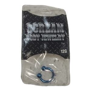 1 Scream Body Nose Jewelry Men Or Women's (12G) x